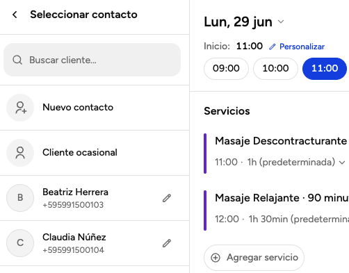 Agenda de contactos