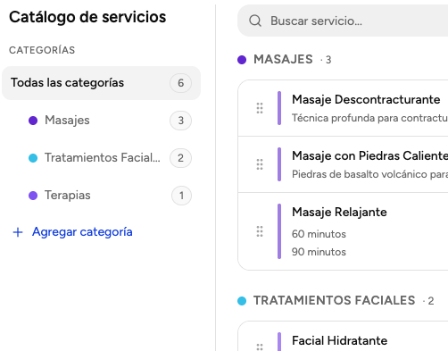 Servicios y precios